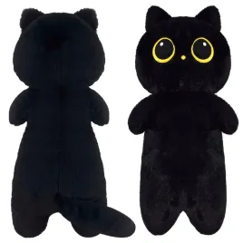 maskotka-pluszak-poduszka-czarny-kot-dlugi-kotek-z-wielkimi-oczami-90-cm