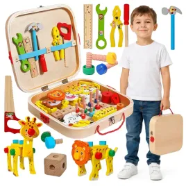 klocki-drewniane-edukacyjne-zwierzeta-do-skrecania-zestaw-majsterkowicza-xl