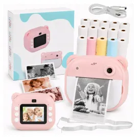 aparat-natychmiastowy-dla-dzieci-z-drukarka-kamera-klikus-pink-15-rolek