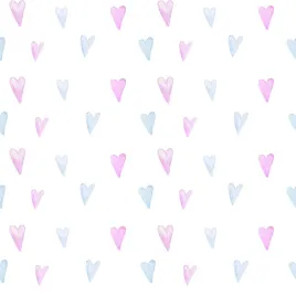 tapeta-do-pokoju-dziewczynki-male-pastelowe-serca-flizelina-53x1000