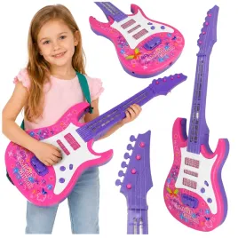 gitara-interaktywna-rozowa-swiatla-dzwieki-zabawka-muzyczna-instrument