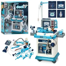 duzy-zestaw-lekarski-ekg-akcesoria-na-wozku-maly-doktor-lekarz-dla-dzieci