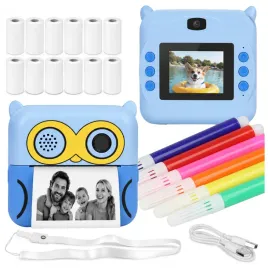 aparat-natychmiastowy-dla-dzieci-klikus-sowa-mini-drukarka-zoom-15-rolek