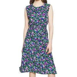 sukienka-damska-ralph-lauren-taliowana-w-kwiaty-midi
