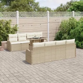 vidaxl-zestaw-sof-na-ogrod-z-poduszka-9-pcs-bezowy-rattan-poli