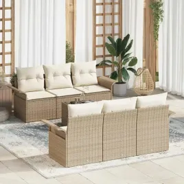 vidaxl-zestaw-sof-na-ogrod-7-pcs-bezowy-i-kremowy-polirattan
