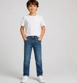 tom-tailor-jeansy-dzieciece-rurki-niebieskie-z-przetarciami-164-7aa