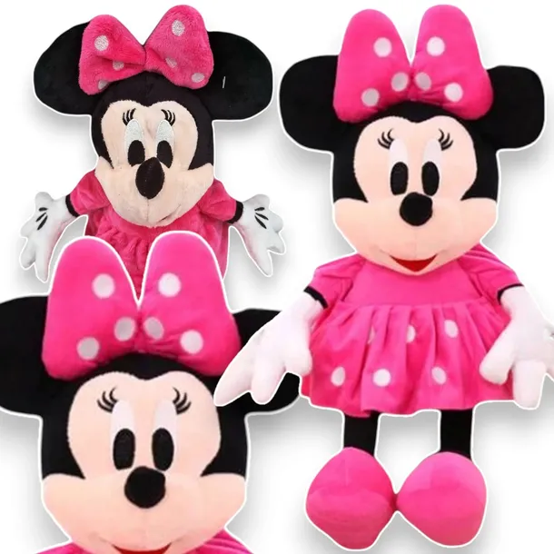 MYSZKA MINNIE DUŻA MASKOTKA BAJKI PLUSZOWA MÓWI PL PRZYTULANKA MISIEK MINI