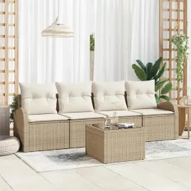 vidaxl-zestaw-sof-na-ogrod-5-pcs-bezowy-i-kremowy-polirattan