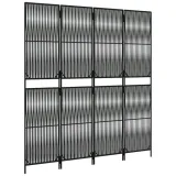 vidaxl-parawan-4-panelowy-czarny-polirattan-szerokosc-skrzydla-49-cm