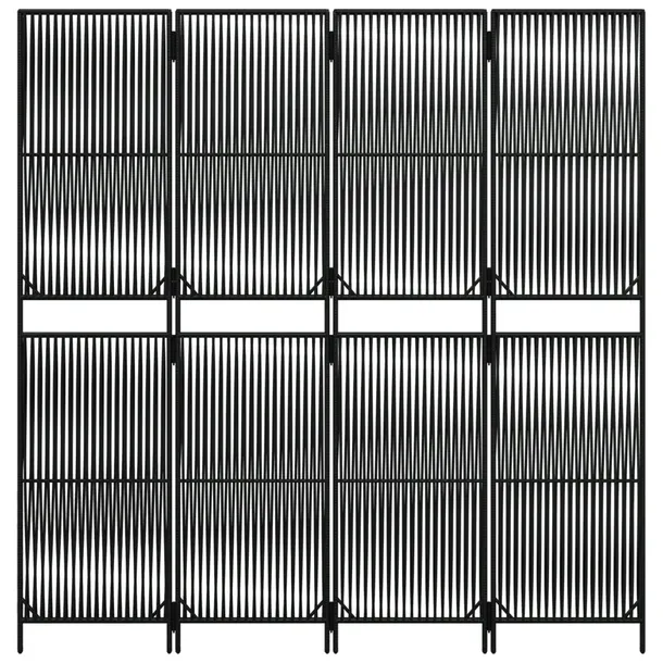 vidaxl-parawan-4-panelowy-czarny-polirattan-wysokosc-parawanu-200-cm