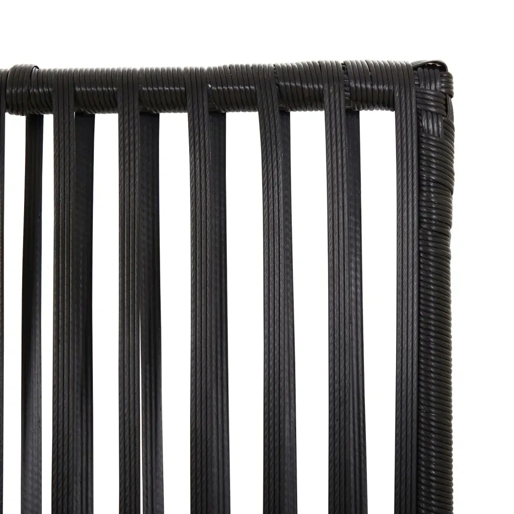 vidaxl-parawan-4-panelowy-czarny-polirattan-stan-nowy