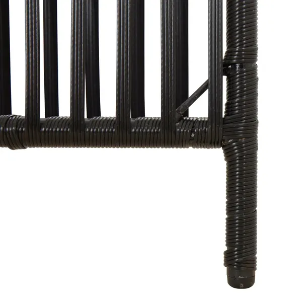 vidaxl-parawan-4-panelowy-czarny-polirattan-kod-producenta-365392