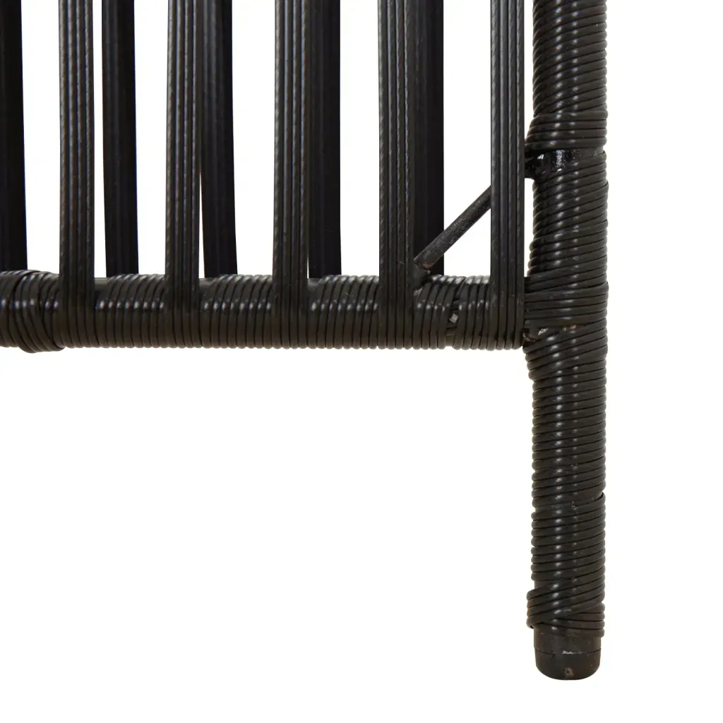 vidaxl-parawan-4-panelowy-czarny-polirattan-stan-nowy