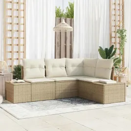 vidaxl-zestaw-sof-na-ogrod-4-pcs-bezowy-i-kremowy-polirattan