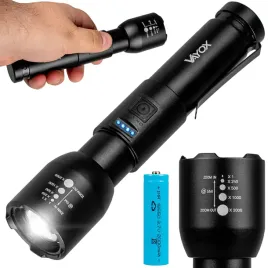 mocna-latarka-led-taktycza-akumulatorowa-18650-zoom-usb-c-20w-800lm-vayox