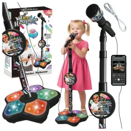 mikrofon-na-statywie-zestaw-do-karaoke-swiatlo-dzwiek-z-telefonu-na-prezent