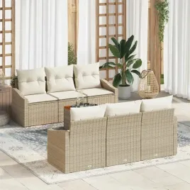 vidaxl-zestaw-sof-na-ogrod-7-pcs-bezowy-i-kremowy-polirattan