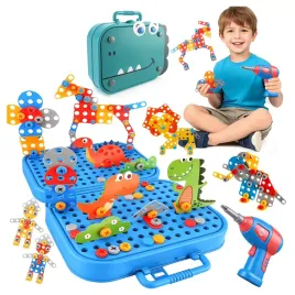 klocki-konstrukcyjne-majsterkowicza-dinozaur-3d-montessori-wkretarka-298-el