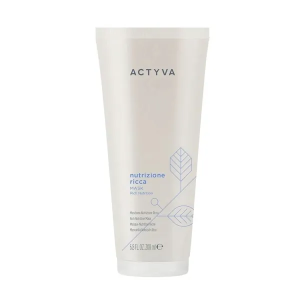 Kemon Actyva Nutrizione Ricca Mask - Odżywcza Maska do Włosów Suchych 200ml