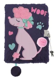 pamietnik-a5-wlochacz-z-klodka-3d-my-little-friend-lady-poodle-96-k