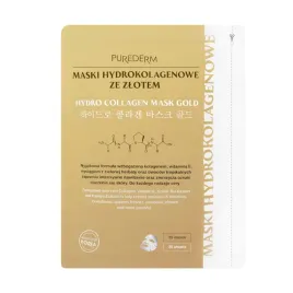 purederm-maski-hydrokolagenowe-ze-zlotem-25-sztuk