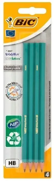 bic-olowek-bezdrzewny-hb-4-sztuki-twardosc-hb