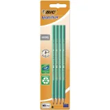 bic-olowek-bezdrzewny-hb-4-sztuki-kolor-odcienie-zieleni