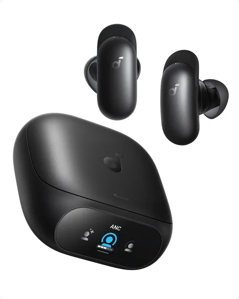 Słuchawki bezprzewodowe dokanałowe Soundcore Liberty 5 Pro czarne