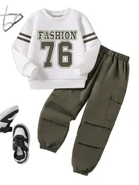 shein-khaki-spodnie-dzieciece-z-kieszeniami-i-marszczeniem-128-134-1la