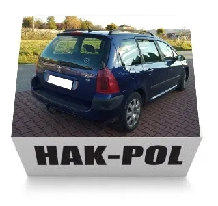 HAK HOLOWNICZY WIĄZKA PEUGEOT 307 KOMBI SW od2001