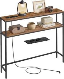 stol-konsolowy-vasagle-waski-z-listwa-zasilajaca-usb-vintage-braz