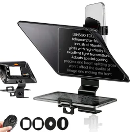 teleprompter-prompter-129-bluetooth-telefon-tablet-vlog-hd-lensgo-tc12p