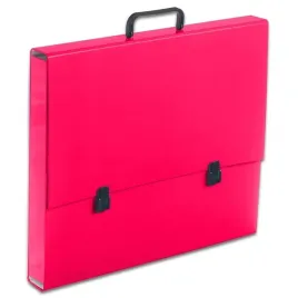 teczka-z-raczka-a3-waska-2-cm-penmate-roz-malinowy