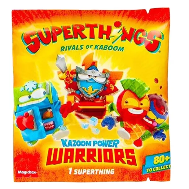 Figurka Saszetka z Figurką SUPERTHINGS KAZOOM Power Warriors Superzings