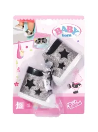 baby-born-826997-buty-srebne-z-gwiazda