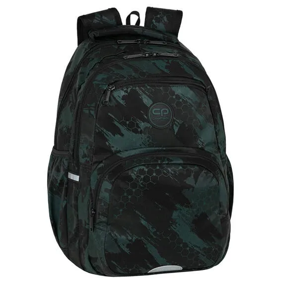 plecak-mlodziezowy-coolpack-pick-trace-technic-green-stan-nowy