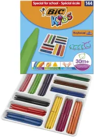 kredki-swiecowe-bic-kids-plastidecor-triangle-zestaw-144szt