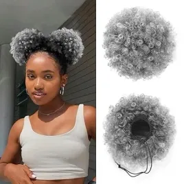 sztuczne-wlosy-kok-afro-krecone-szare-2-szt