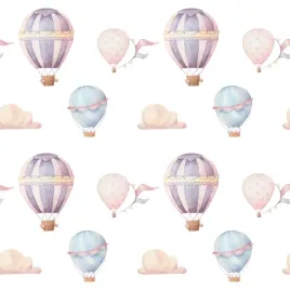tapeta-do-pokoju-dziecka-pastelowe-balony-chmury-flizelina-53x1000