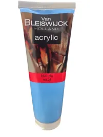 farba-akrylowa-profesjonalna-van-bleiswijck-blue-sky-blekitny-250-ml-no-28