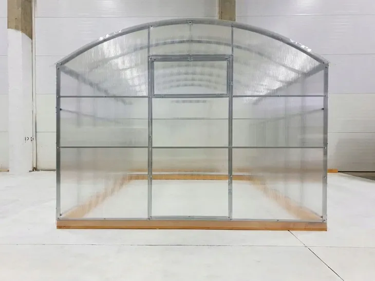 Roślinna Przystań szklarnia poliwęglan 3x6 6mm 40x20
