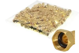 100-x-wtyk-f-zlaczki-kabla-antenowego-rg6-nakrecane-gumki-gold
