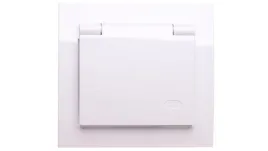 kier-gniazdo-bryzgoszczelne-z-u-ip44-klapka-przezroczysta-biale-gph-1wz-00