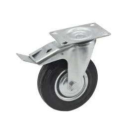 awtools-kolo-skretne-czarna-guma-hamulec-100mm