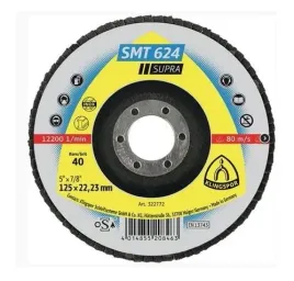 klingspor-sciernica-listkowa-wypukla-smt624-supra-125mm-gr-40