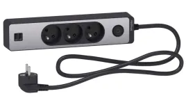 odace-przedluzacz-3-gniazdowy-z-lacznikiem-2x-usb-15m-antracyt-szczotkowa