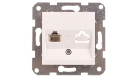 karre-gniazdo-telefoniczne-1xrj11-kolor-bialy-90967013