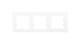 asfora-ramka-potrojna-pozioma-biala-eph5800321