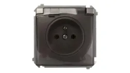 simon-basic-gniazdo-bryzgoszczelne-z-u-ip44-z-klapka-dymna-stal-inox-bmgz1b